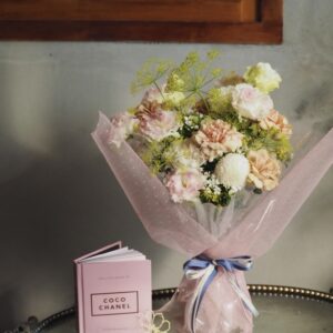 pink girl bouquet