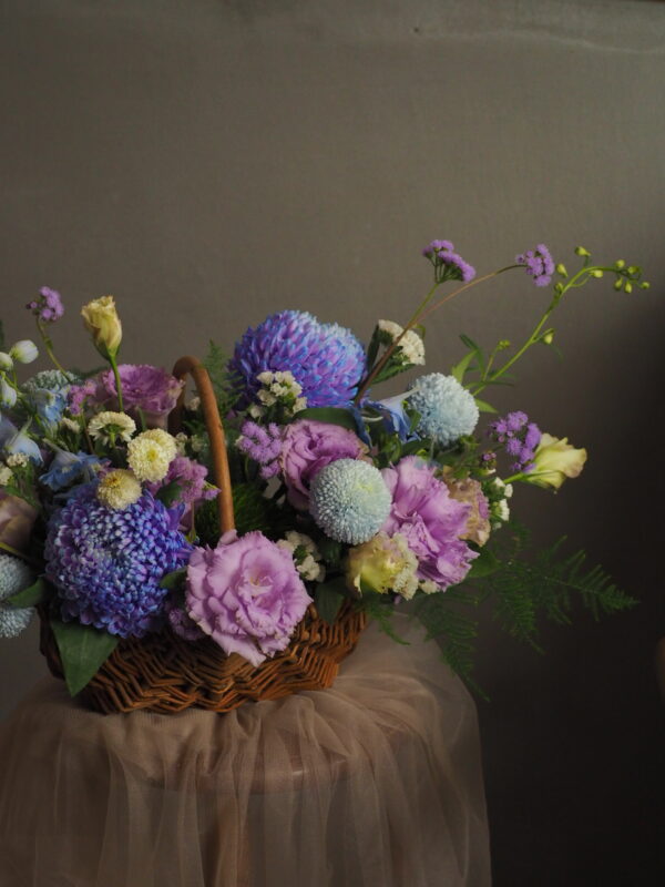 blueberry night flower basket