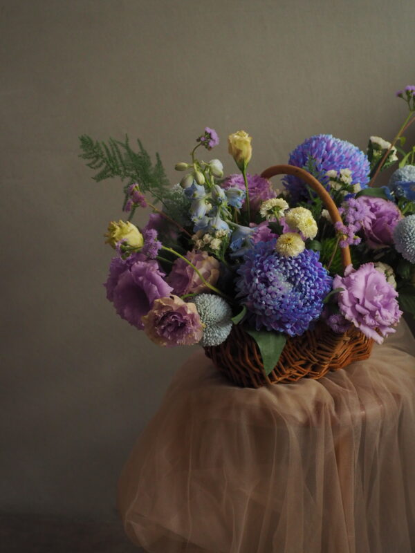 blueberry night flower basket